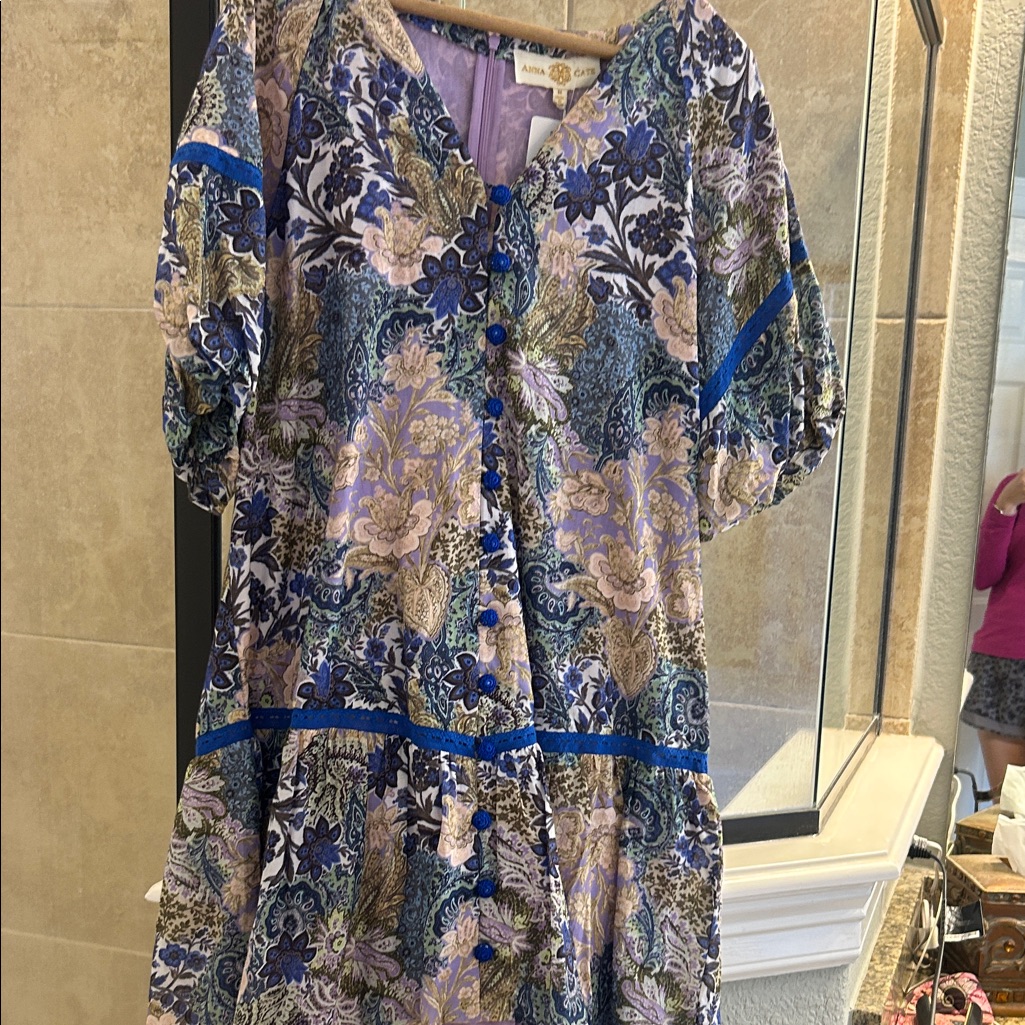 Anna Cate Floral Patterned Women's Dress